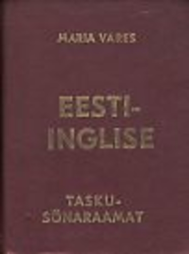 Eesti-inglise taskusõnaraamat