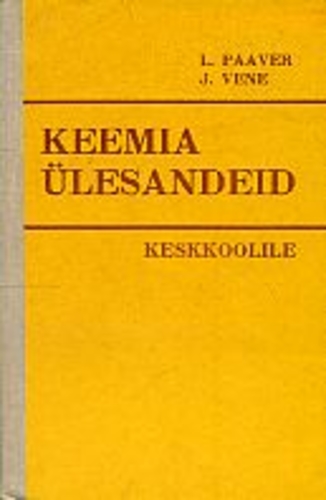 Keemia ülesandeid keskkoolile