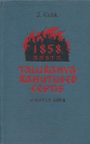 1858. aasta talurahvarahutused Eestis Mahtra sõda
