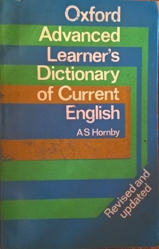 Oxford Advanced Learner's Dictionary of Current English