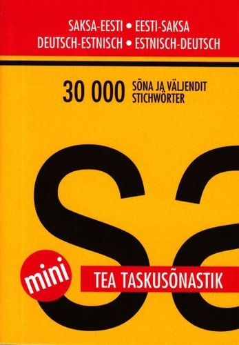 Saksa-eesti / eesti-saksa taskusõnastik