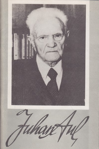 Professor Juhan Aul : kirjanduse nimestik 1919-1989 = Professor Juhan Aul : Literaturverzeichnes 1919-1989