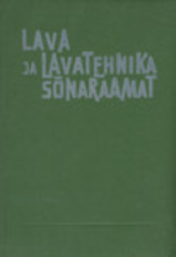 Lava ja lavatehnika sõnaraamat