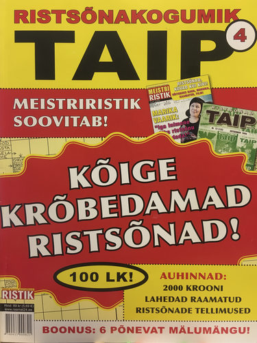 Ristsõnakogumik "Taip 4"