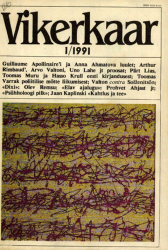 Vikerkaar 1/1991