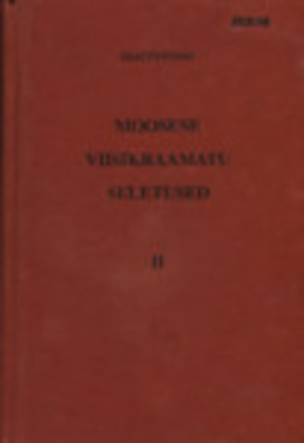 Moosese viisikraamatu seletused. 4. ja 5. Moosese raamat