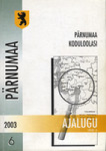 Pärnumaa koduloolasi 1988-2002