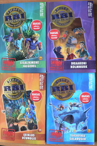 Sisalikmehe jälgedel;Draakoni kolmnurk; Seiklus džunglis; Sügaviku saladused.