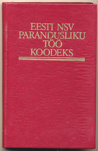 Eesti NSV parandusliku töö koodeks
