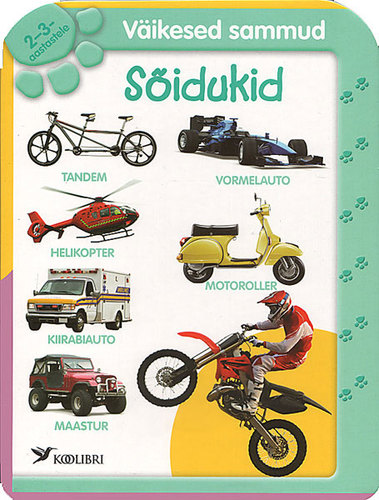 Väikesed sammud - Sõidukid (2-3-aastastele)