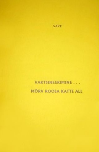 Vaktsineerimine .... mõrv roosa katte all