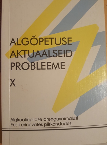 Algõpetuse aktuaalseid probleeme X