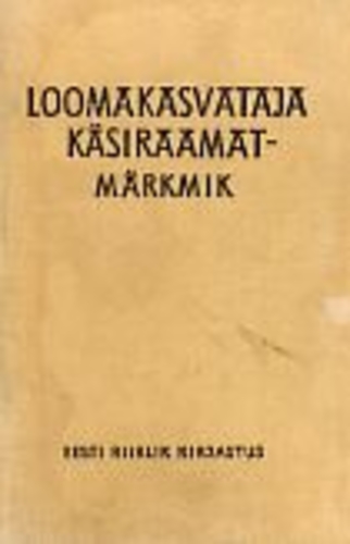 Loomakasvataja käsiraamat-märkmik