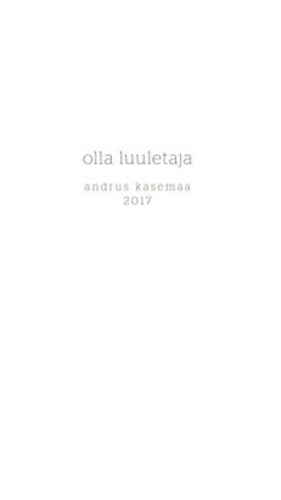 Olla luuletaja