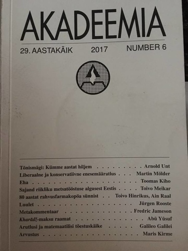 Akadeemia 6/2017