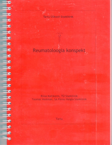 Reumatoloogia konspekt