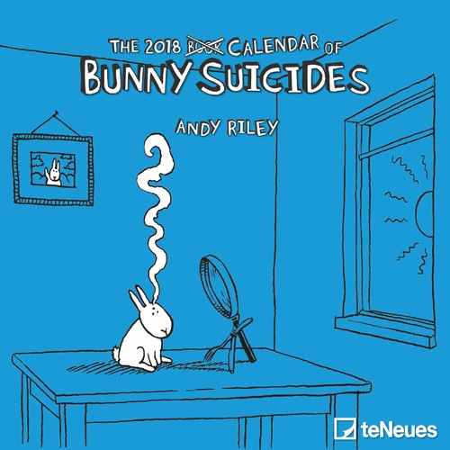 Bunny Suicides Mini Calendar 2018