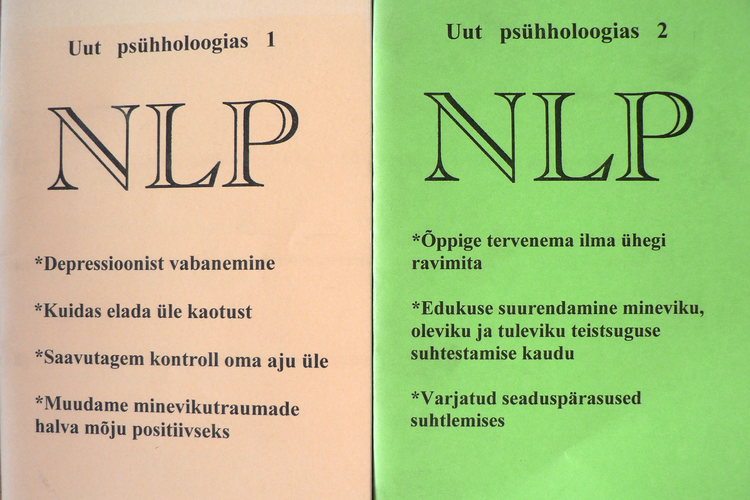 NLP Uut psühholoogias 1. ja 2. vihik