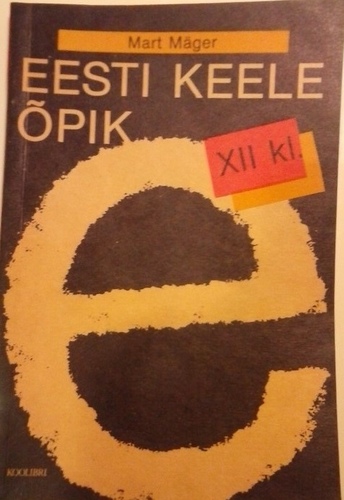 Eesti keele õpik XII klassile