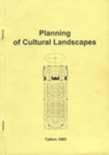planning of cultural landscapes