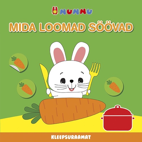 Mida loomad söövad. Kleepsuraamat