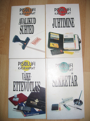 Pisiblufi käsiraamaud. (18 raamatut)