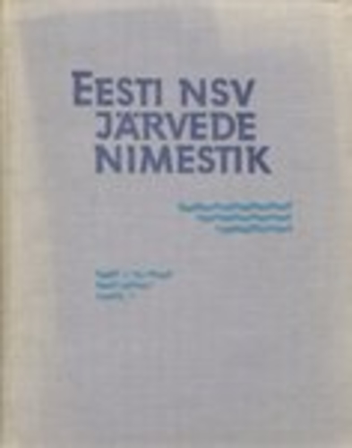 Eesti NSV järvede nimestik