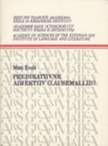 Predikatiivne adjektiiv (lausemallid)