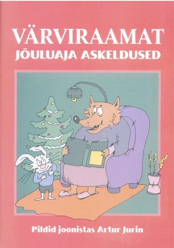 Jõuluaja askeldused : värviraamat