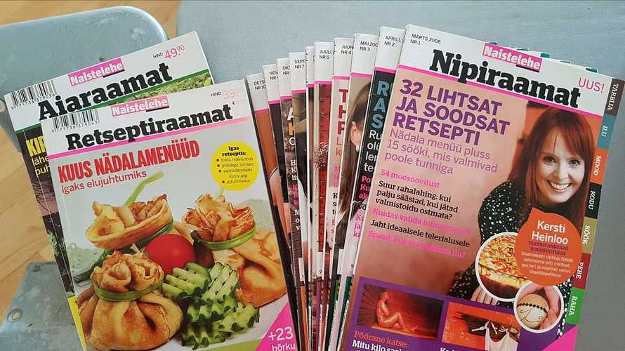 Nipiraamatud+Aiaraamat+Retseptiraamat