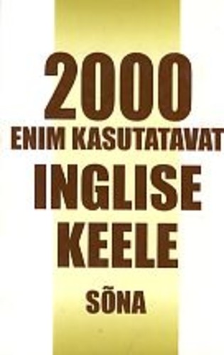 2000 enim kasutatavat inglise keele sõna.