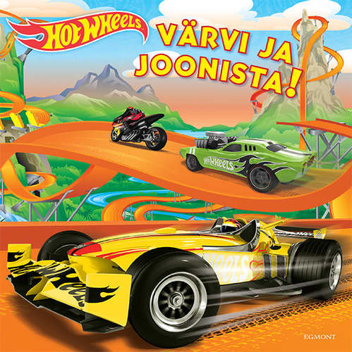 Hot Wheels : värvi ja joonista!
