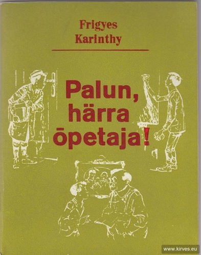 Palun, härra õpetaja!