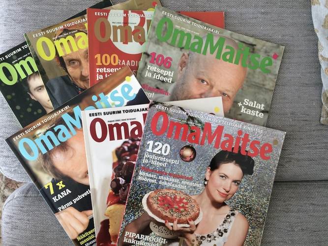 Oma Maitse 2015 jaanuar - detsember + Eriväljaanne Pidu 2015/2016