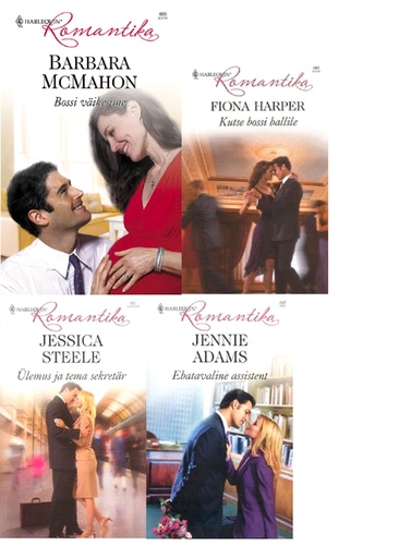 4 raamatut sarjast ROMANTIKA