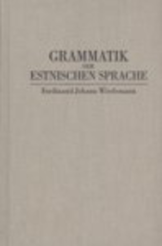 Grammatik der estnischen Sprache