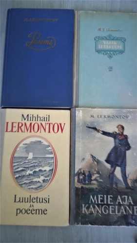 Valik Mihhail Lermontovi teoseid