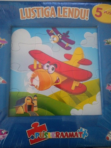 Lustiga lendu! Pusleraamat