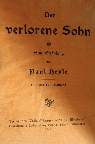 Der verlorene Sohn