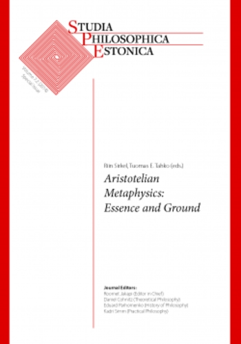 Aristotelian Metaphysics: Essence and Ground
