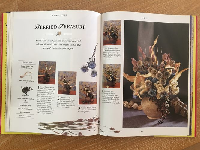 Dried Flower Arrangements Colour By Colour