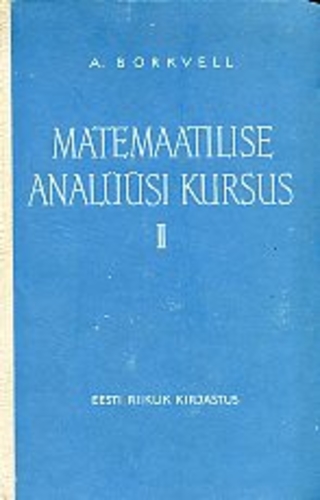 Matemaatilise analüüsi kursus II