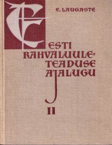 Eesti rahvaluuleteaduse ajalugu II