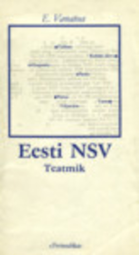 Eesti NSV. Teatmik