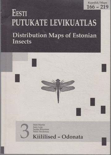 Eesti putukate levikuatlas nr 3