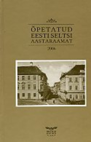 Õpetatud Eesti Seltsi aastaraamat 2006