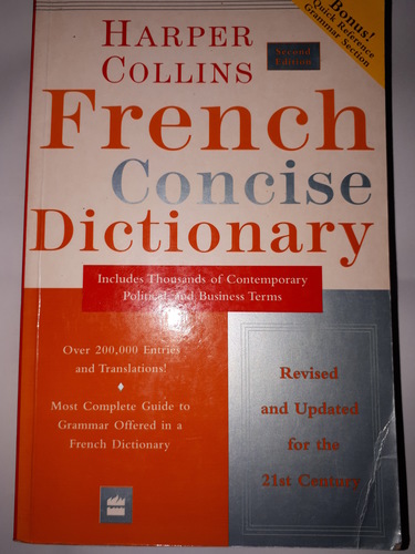 French Concise Dictionary