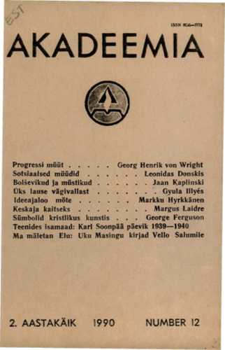 Akadeemia 12/1990