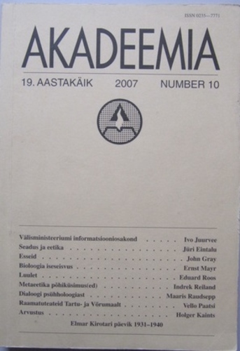 Akadeemia 10/2007