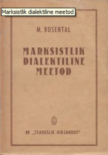 Marksistlik dialektiline meetod